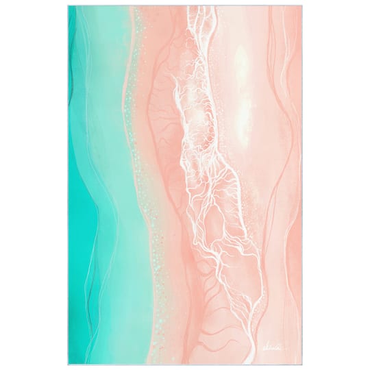 Empire Art Direct 5ft. x 7.5ft. Ethereal Shore I Tapis D'Art Washable Area Rug